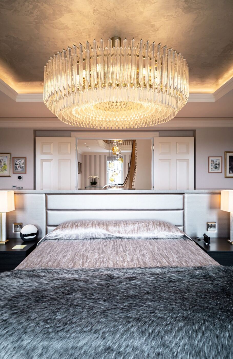 Soda and Lime, a Murano Cristallo Chandelier